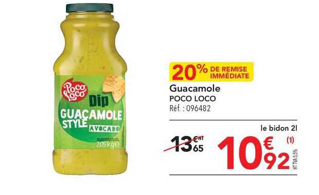 guacamole poco loco