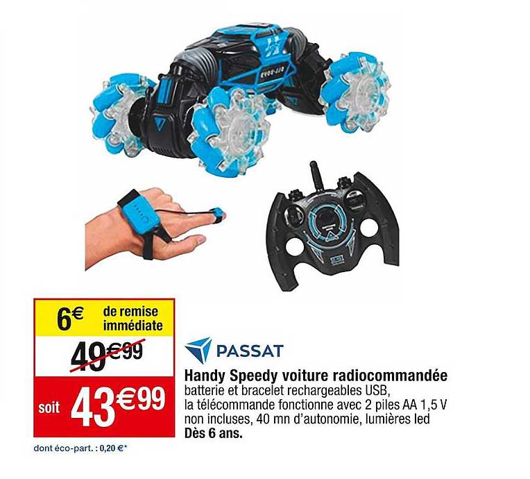 handy speedy voiture radiocommandée passat