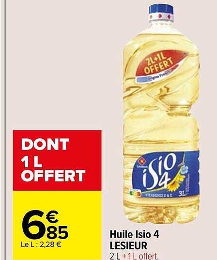 huile isio 4 lesieur