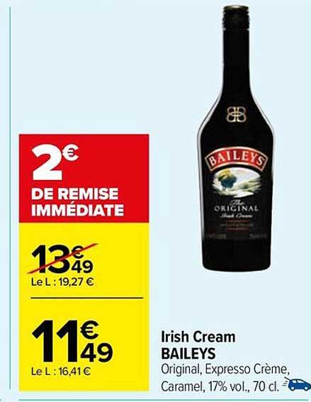 irish cream baileys