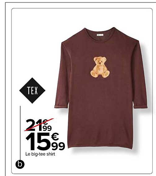 le big-tee shirt tex