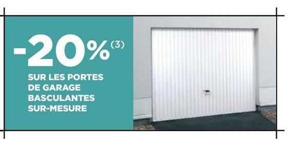 les portes de garage basculantes sur-mesure