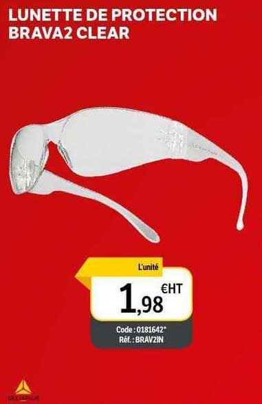 lunette de protection brava2 clear