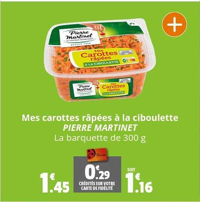 mes carottes râpées à la ciboulette pierre martinet