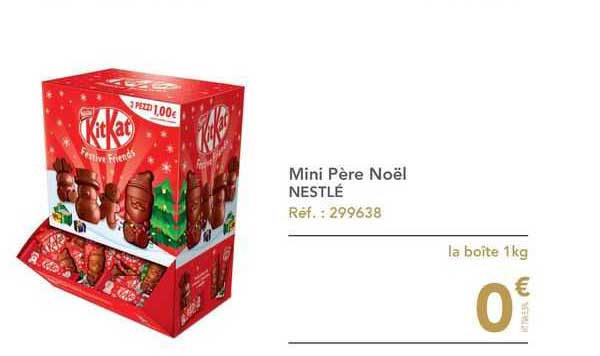 Mini Père Noël Nestlé