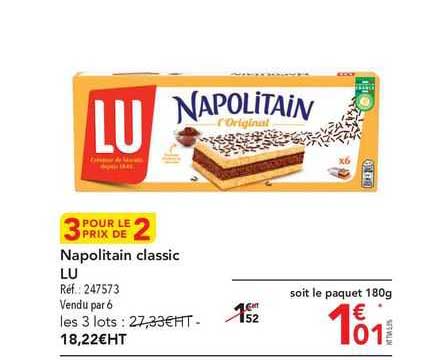 Napolitain Classic Lu
