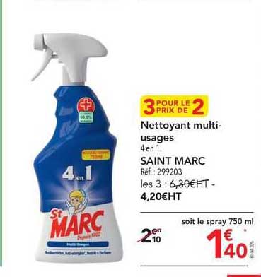 nettoyant multiusages saint marc