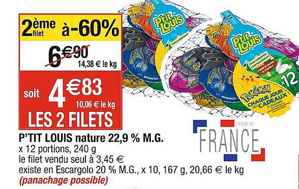 p'tit louis nature 22.9% mg