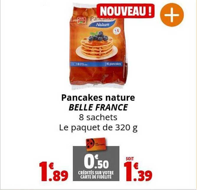 Pancakes Nature Belle France