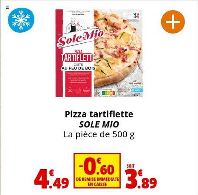 pizza tartiflette sole mio