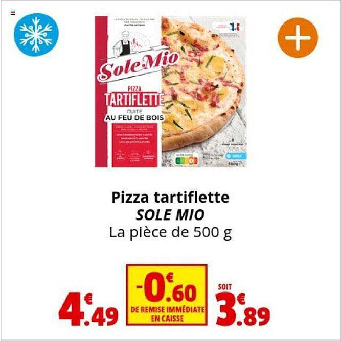 pizza tartiflette sole mio