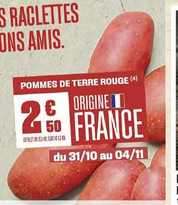 Pommes De Terre Rouge