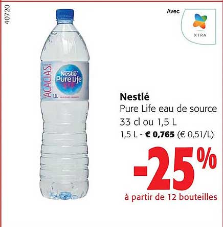 Pure Life Eau De Source Nestlé