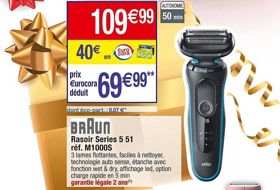 rasoir séries 5 51 braun