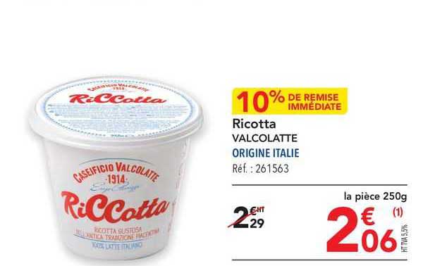 Ricotta Valcolatte