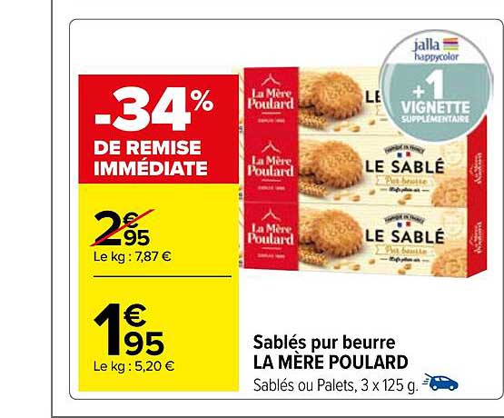 sablés pur beurre la mère poulard