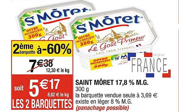 saint môret 17,8% mg
