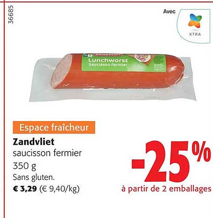 Saucisson Fermier Zandvliet