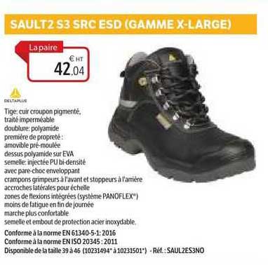 sault2 s3 src esd (gamme x-large) deltaplus