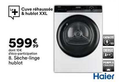 sèche-linge hublot haier