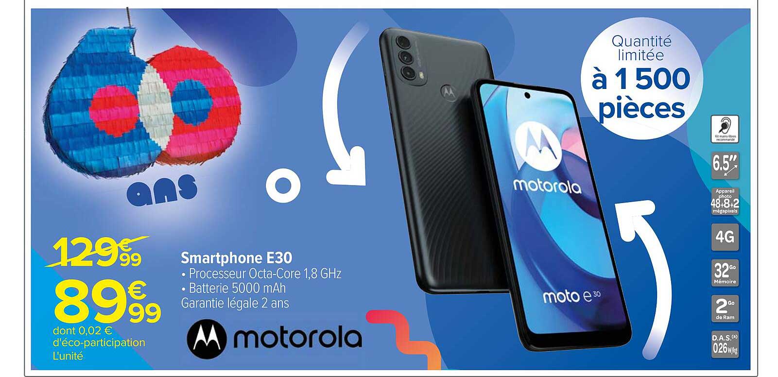 smartphone e30 motorola
