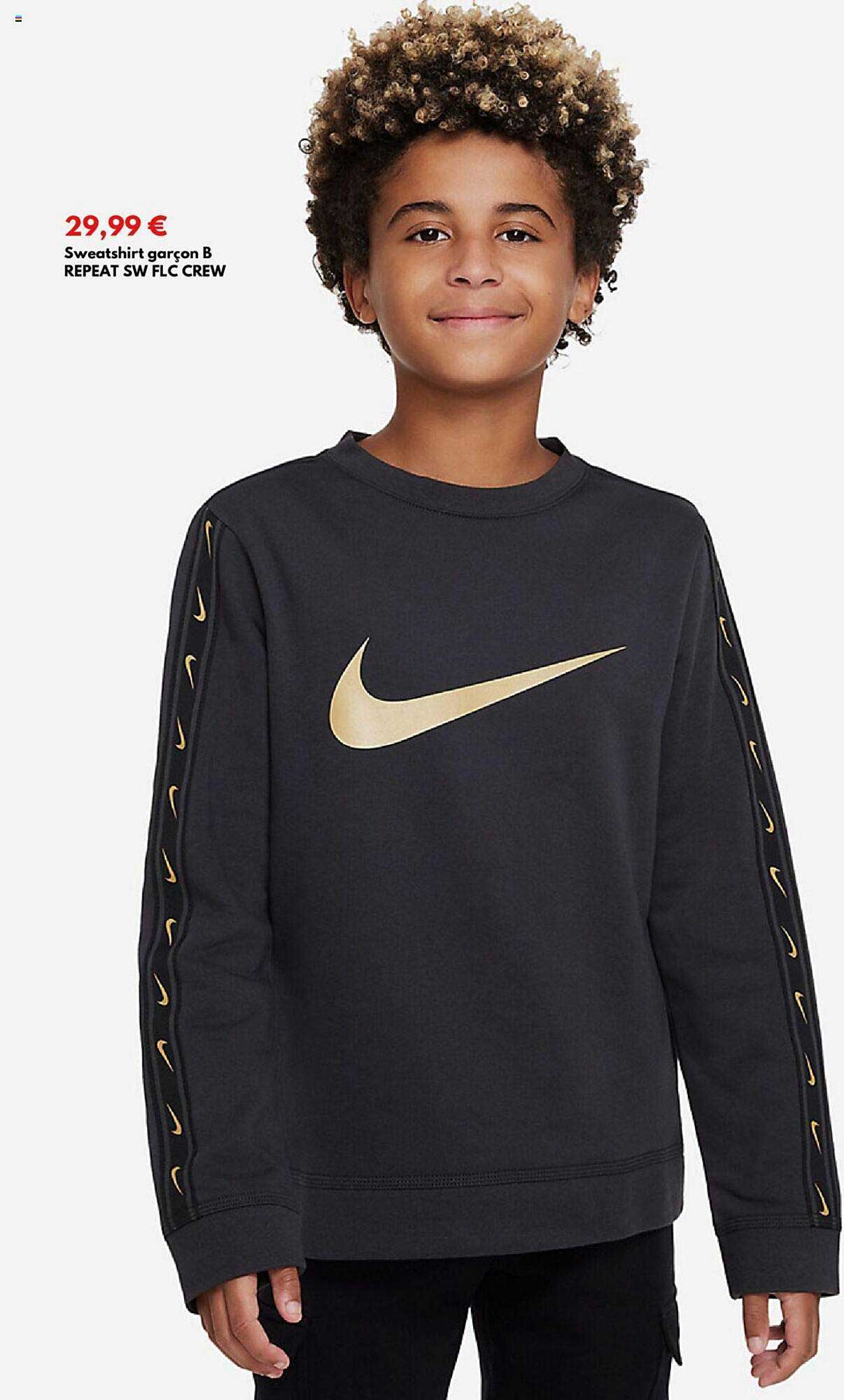 sweetshirt garçon & repat sw flc crew