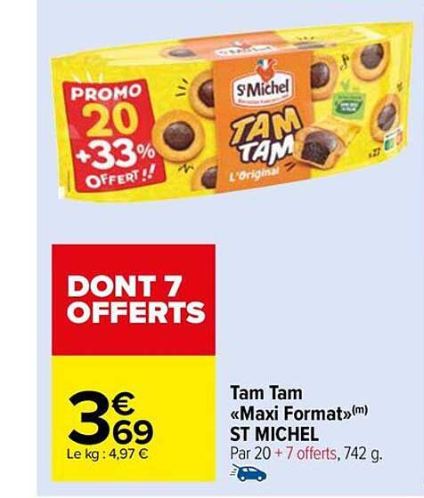 tam tam «maxi format» st michel