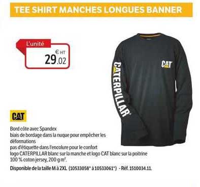 tee shirt manches longues banner cat