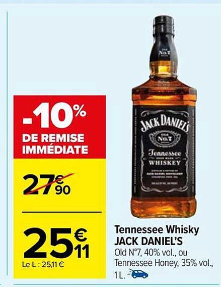 tennessee whisky jack daniel's
