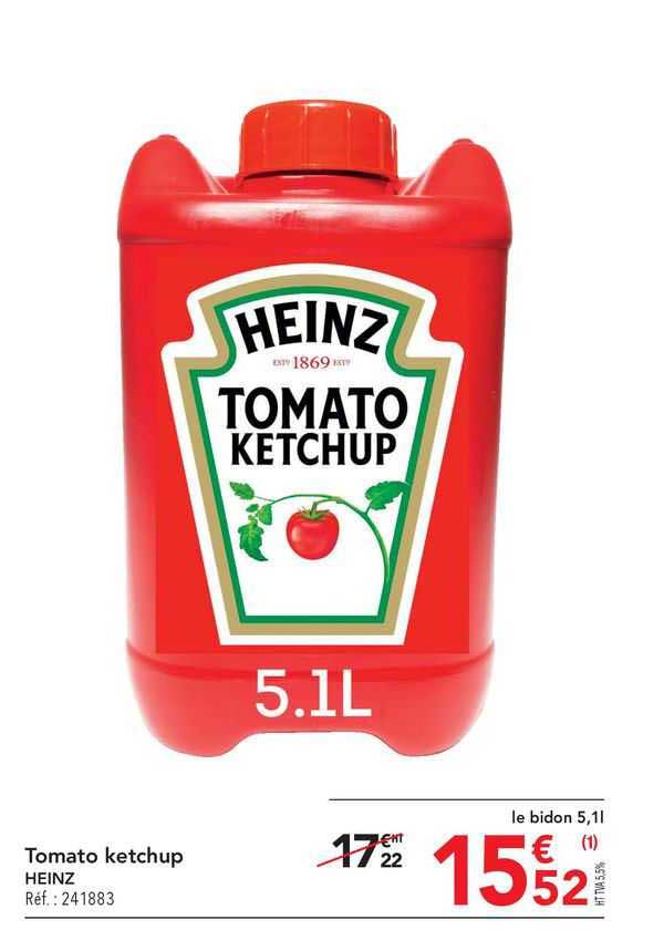 tomato ketchup heinz