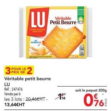 Véritable Petit Beurre Lu