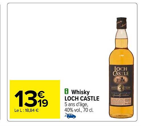 whisky loch castle