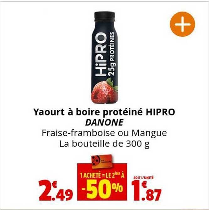 Yaourt à Boire Protéiné Hipro Danone
