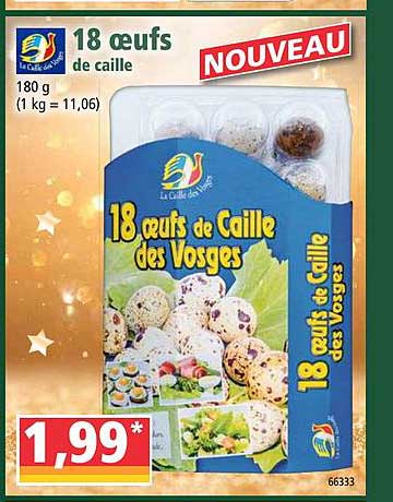 18 œufs De Caille