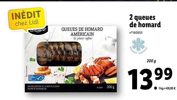 2 Queues De Homard Deluxe