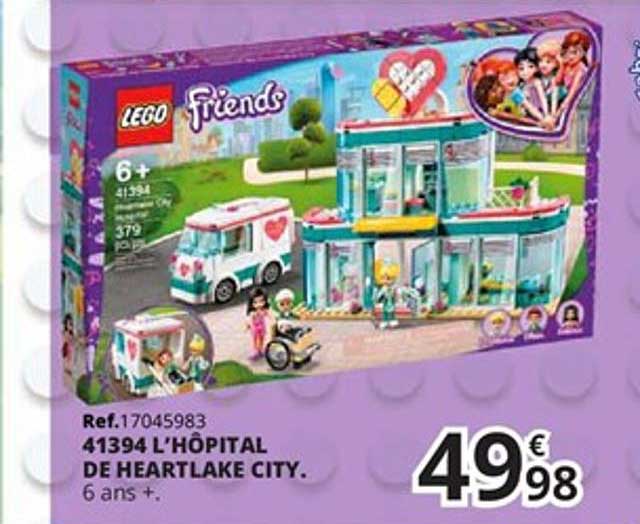 41394 l'hôpital de heartlake city lego friends