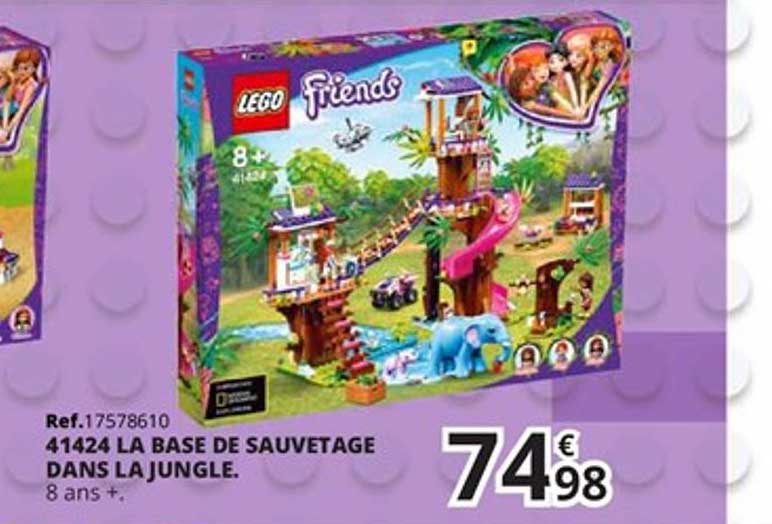41424 la base de sauvetage dans la jungle