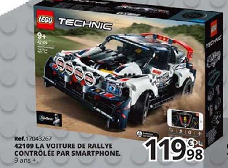 42109 la voiture de rallye contrôlée par smarthphone