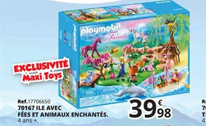 70167 îles avec fées et animaux enchantés