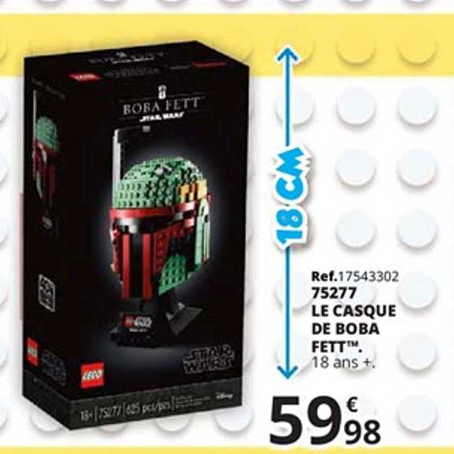 75277 le casque de boba fett