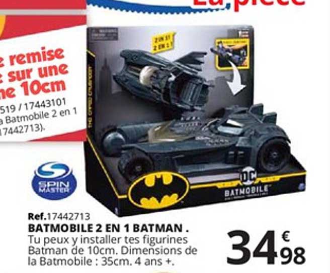 batmobile 2 en 1 batman