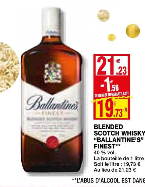 Blended Scotch Whisky "ballantine's" Finest
