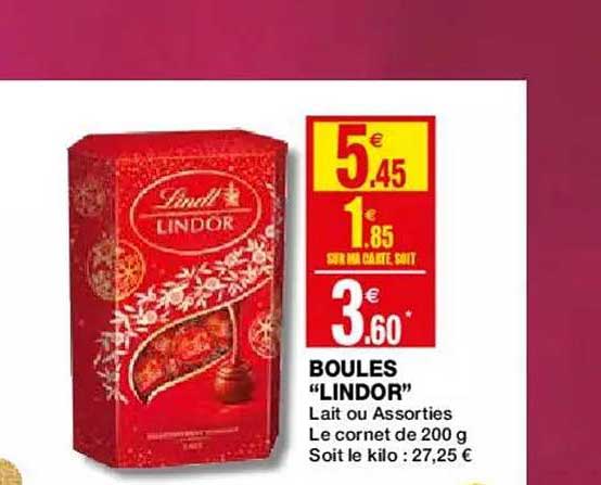 Boules "lindor"
