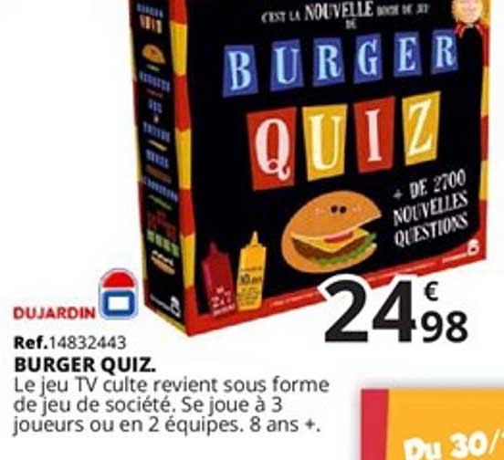 burger quiz
