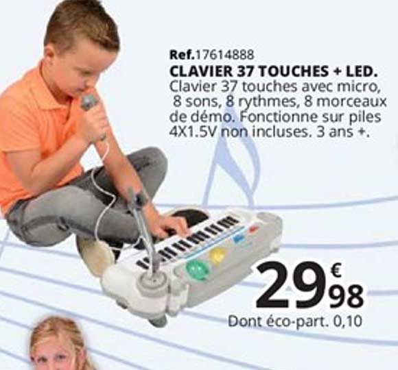 clavier 37 touches + led