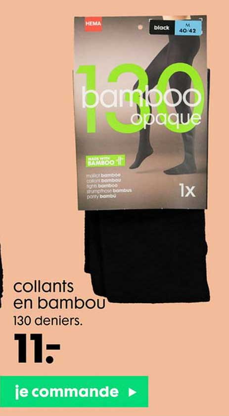 Collants En Bambou
