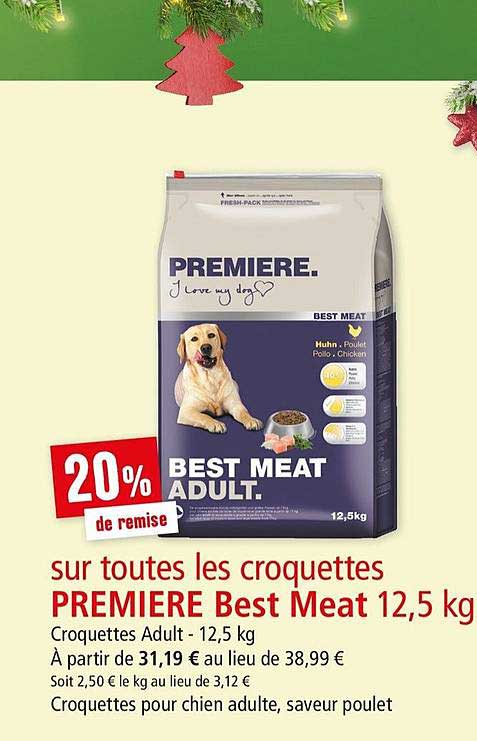 croquettes première best meat