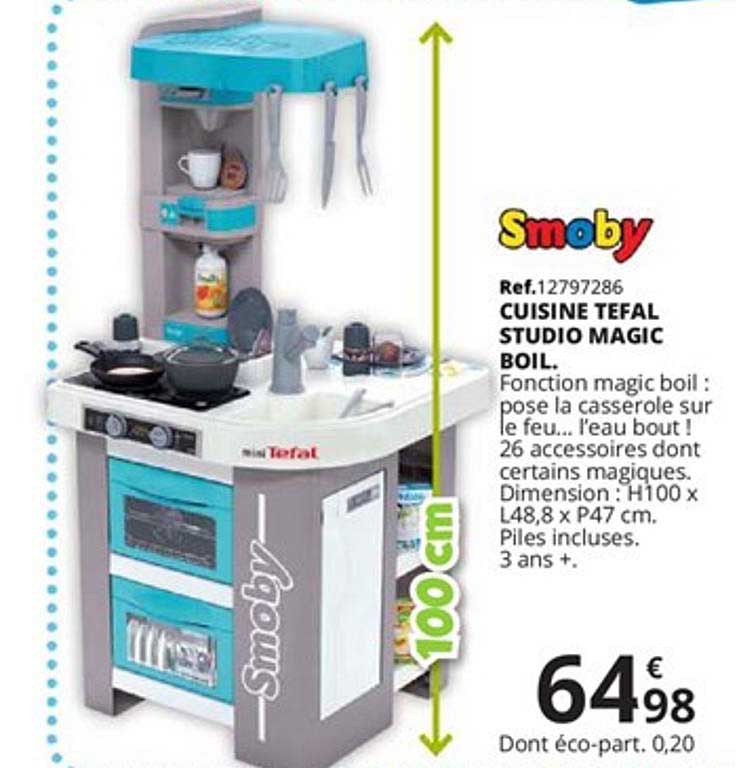 Cuisine Tefal Studio Magic Boil Smoby