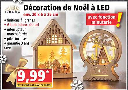décoration de noël à led i-glow