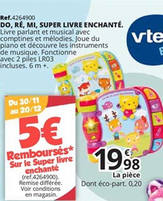 do, ré, mi, super livre enchanté